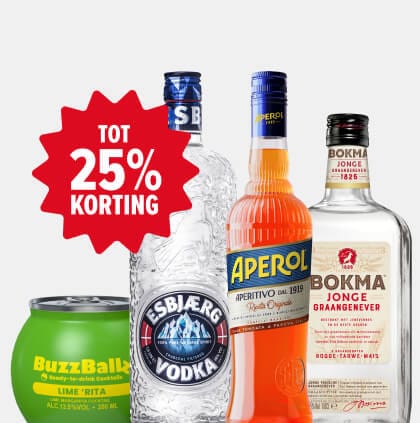 Actieknallers met korting tot 25%